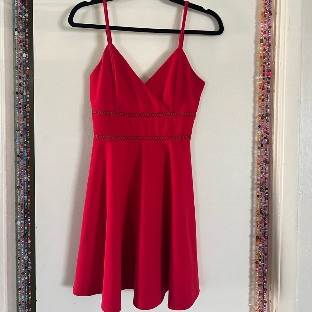 Francesca's Red Mini Dress